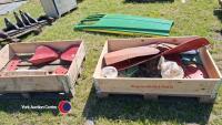 2 x boxes Kverneland plough parts