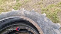2 x tyres 12.4/11 -36 - 3
