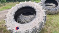 2 x Goodyear 580/70R38 tyres 40% - 2
