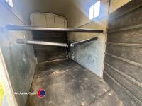 Richardson Rice (Supreme Grande) black horse trailer, 1 owner since new. Lightly used c/w full width breast and tail bars, key in office - 5