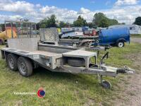 Ifor Williams GX84 plant trailer, 2022