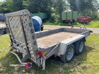 Ifor Williams 3.5T 10x5 plant trailer - 4