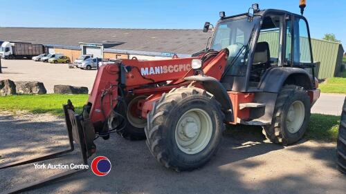 Manitou MLA 628 pivot steer telehandler NU52 UFE, key in office