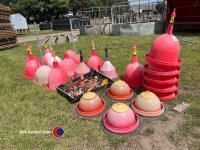 Various chicken drinkers/feeders - 2