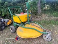 Enviromist walk behind sprayer