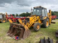 JCB 3CX Sitemaster digger, c/w 4ft bucket, ditch bucket, 2 x 16in buckets, 26in bucket, G737 VGB - V5 in office. Note: to re-sell due to failed payment