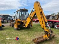 JCB 3CX Sitemaster digger, c/w 4ft bucket, ditch bucket, 2 x 16in buckets, 26in bucket, G737 VGB - V5 in office. Note: to re-sell due to failed payment - 5