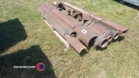 Quantity of old cast iron guttering - 2