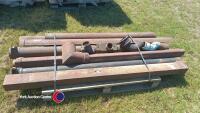 Quantity of old cast iron guttering - 3