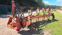 Kverneland LD85-240 5F rev plough, used but still ploughs well - 2
