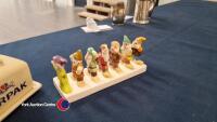 Lurpak toast rack and butter dish plus collectable Seven Dwarfs toast rack - 2