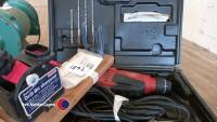 Hilti TE2 drilI 110v 50 - 60hz, 600w, & Martek drill sharpener