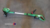 Florabest cordless strimmer complete with charger and blades. - 4