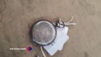 Vintage ladies silver pocket watch. English silver - 2
