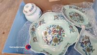 Adams Calyx Ware Saraband, 4 item set
