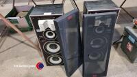 Pair of Studio Power MC700 speakers - 2