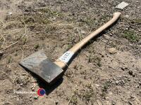 Sharpened felling axe stamped BR (British Rail) - 2
