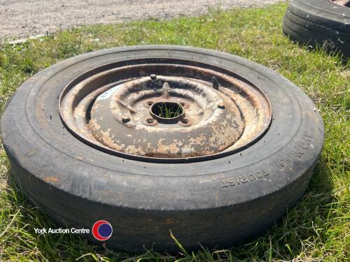 Ford Prefect 1940s-1950s spare wheel/tyre