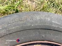 Ford Prefect 1940s-1950s spare wheel/tyre - 2