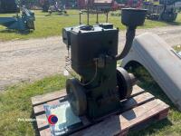 1938 Bamford EV4 stationary engine, working order, handle & cap in office - 2