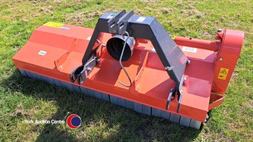 Kubota SE1181 flail mower, new/unused, PTO & pins in office