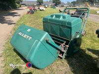 Allett 36in cut ride on cylinder mower, working order, key in office