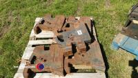 Set of 10 x Renault front tractor weights