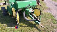 John Deere 550 round baler c/w PTO & control box in office - 2