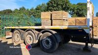 20ft tri-axle drawbar trailer - 3