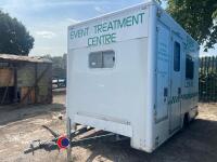 Ambulance body trailer, key in office - 2