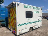 Ambulance body trailer, key in office - 3