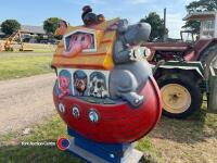 Vintage Noah's Ark coin machine ride on - 3
