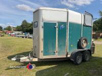 Ifor Williams 505 double horse trailer, 2001. One careful owner. Single breast bar included as only pulled one horse. Kept under cover, regularly serviced most recently February 2024.