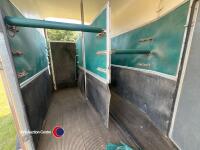 Ifor Williams 505 double horse trailer, 2001. One careful owner. Single breast bar included as only pulled one horse. Kept under cover, regularly serviced most recently February 2024. - 6