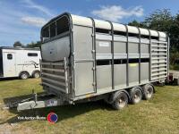 Ifor Williams DP120 14ft cattle trailer with decks