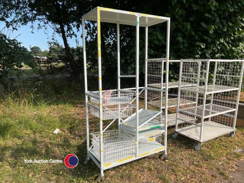 High market garden trolley