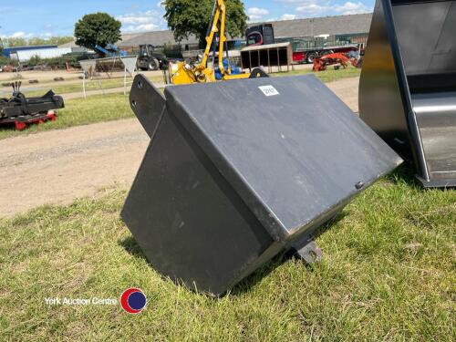 Tractor front weight box