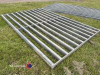 Galvanised cattle grid, very heavy duty - 2