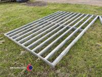 Galvanised cattle grid, very heavy duty - 3