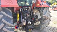 Fiat F115 Turbo tractor, 7784 hours, manual transmission, 2 spools, air-con, good tyres, 4WD, pick up hitch, new clutch, front hubs rebuilt, leak on the brakes somewhere, key in office - 4