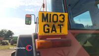 Fiat F115 Turbo tractor, 7784 hours, manual transmission, 2 spools, air-con, good tyres, 4WD, pick up hitch, new clutch, front hubs rebuilt, leak on the brakes somewhere, key in office - 5