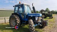 Ford 6610 4wd tractor, A/C, log book - 3
