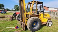 Sanderson SB45 rough terrain forklift - key in office - 2