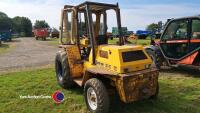 Sanderson SB45 rough terrain forklift - key in office - 3