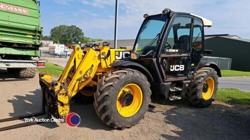 JCB 536-60 Agri Plus Loadall, SH15 KYK, key in office