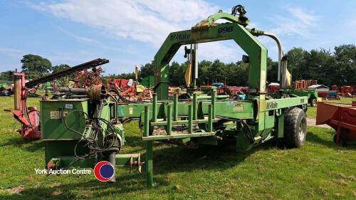 McHale 998 wrapper, working order, control box and chain in office