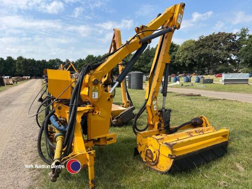 Bomford B49 power plus hedge cutter, electric controls, control box in office