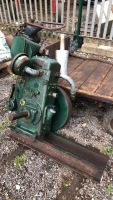 Fowler 6 HP , 1dm vintage stationary engine older restoratin