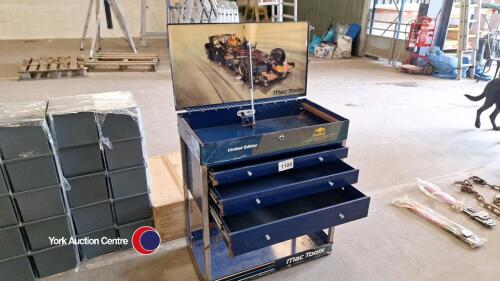 Limited edition Red Bull tool box trolley