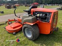 Husqvarna zero turn 34hp diesel mower, 72in deck, 1063 hours, key in office - 3